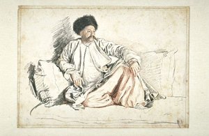 Porträt von Mr. Levett von Jean Étienne Liotard